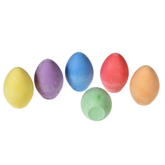 Rex London Six Coloured Chalk Eggs - Image 3