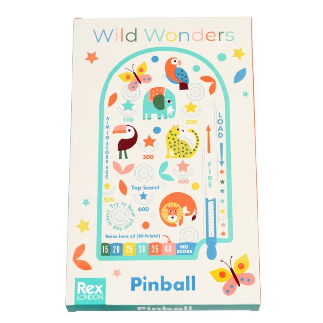 Rex London Pinball Game - Wild Wonders