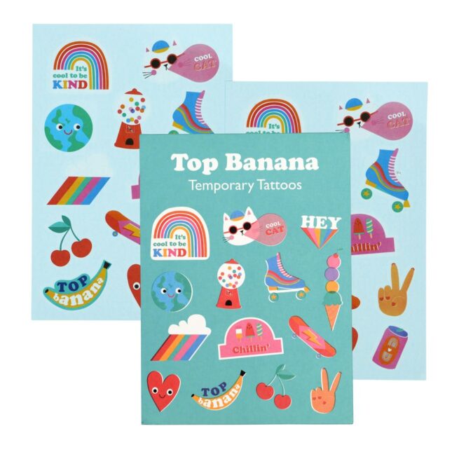 Rex London Temporary Tattoos - Top Banana