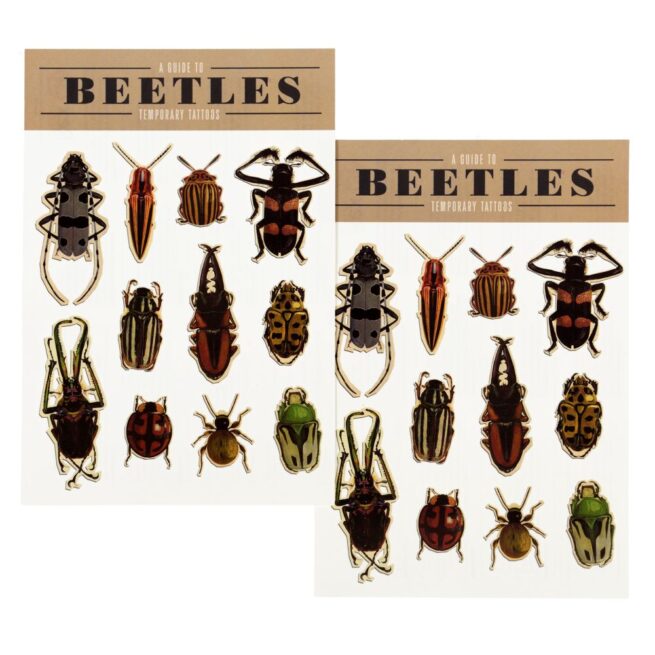 Rex London Temporary Tattoos - Beetles - Image 2