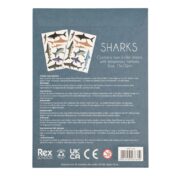 Rex London Temporary Tattoos - Shark - Image 3