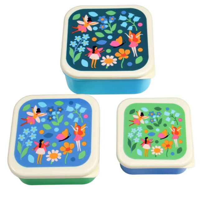 Rex London Snack Box Set of 3 - Fairies in the Garden - Image 2