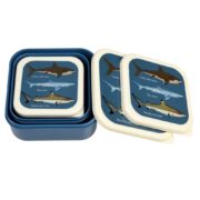 Rex London Snack Box Set of 3 - Sharks
