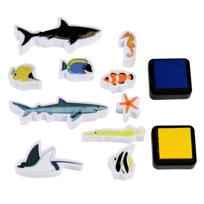 Rex London Set of Mini Stamps - Ocean - Image 3