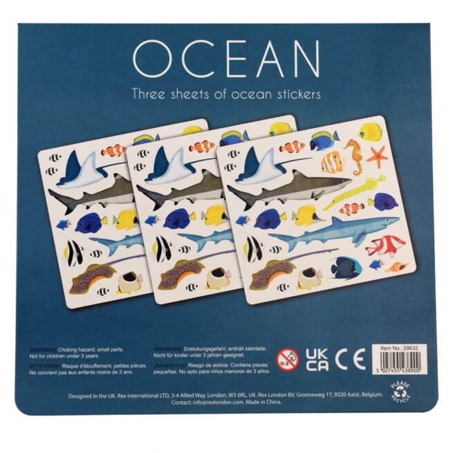 Rex London Stickers - Ocean Animals - Image 3