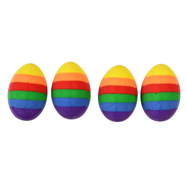 Rex London Rainbow Egg Erasers - Image 2