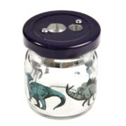 Rex London Glass Jar Pencil Sharpener - Dinosaurs - Image 2