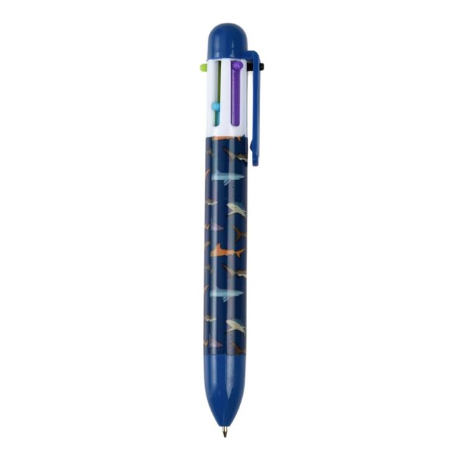 Rex London Six Colour Pen - Sharks - Image 2