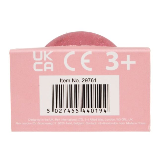 Rex London Glitter Bouncy Ball - Pink cat - Image 3