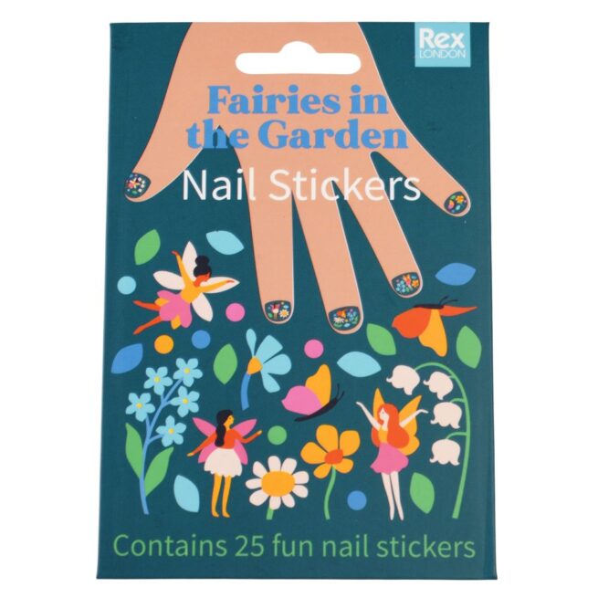 Rex London Child Nail Stickers - Fairies in the Garden