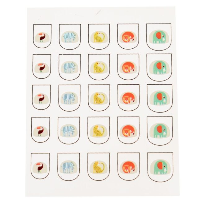 Rex London Child Nail Stickers - Wild Wonders - Image 2