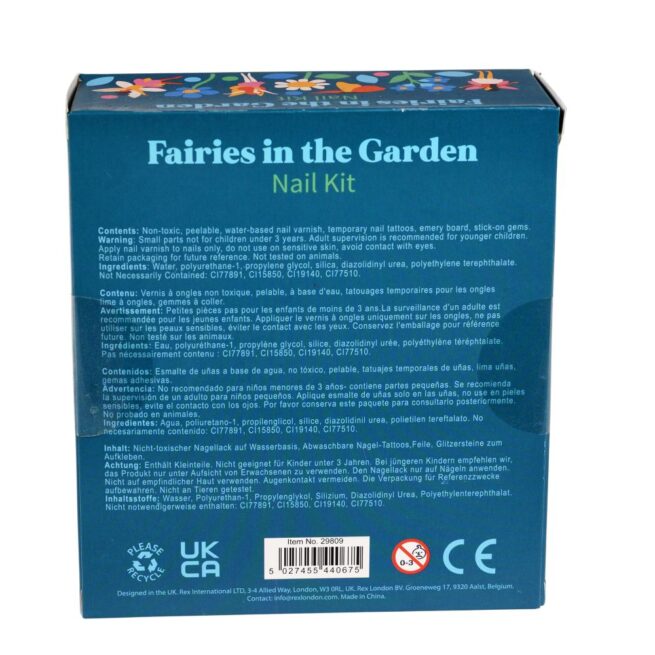 Rex London Child Nail Kit - Fairies in the Garden - Image 3
