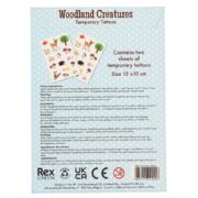Rex London Temporary Tattoos - Woodland Creatures - Image 3