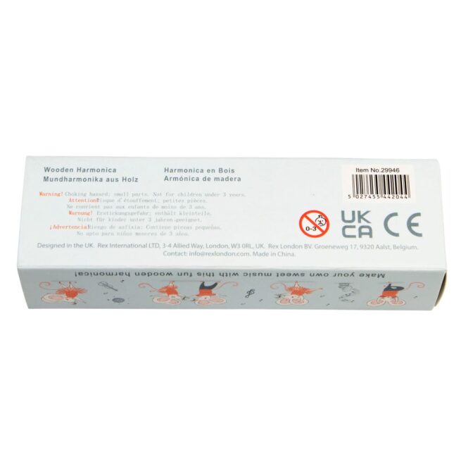 Rex London Wooden Harmonica - Mimi & Milo - Image 3