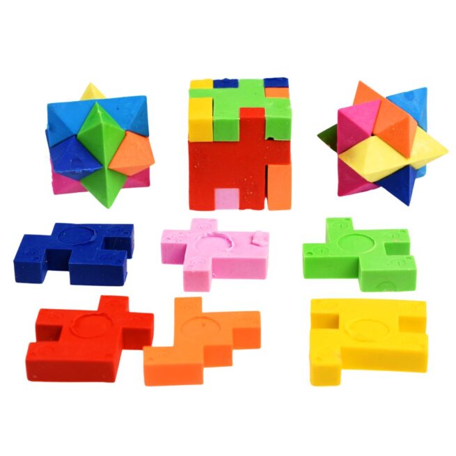 Rex London Erasers 3D Puzzle  Set of 4 - Image 3