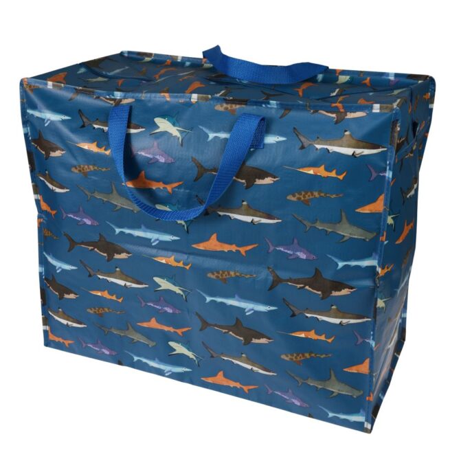Rex London Jumbo Storage Bag - Sharks - Image 2
