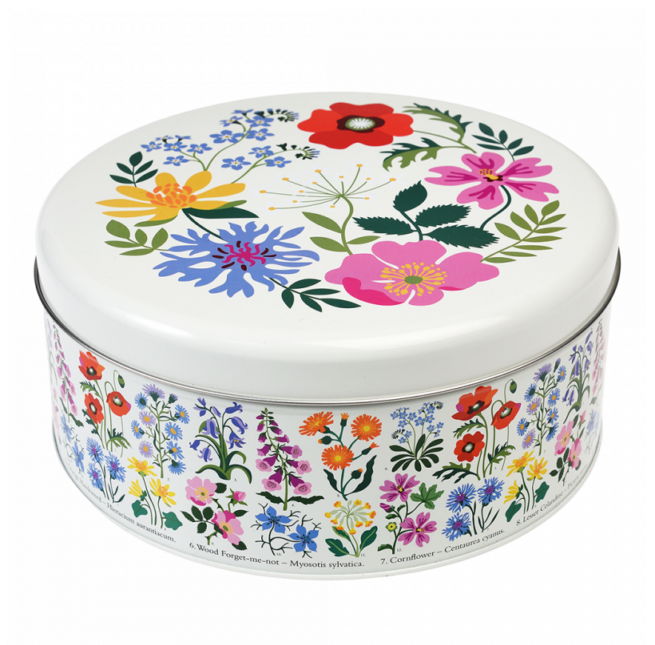 Rex London Tin - Cake Tin Wild Flowers