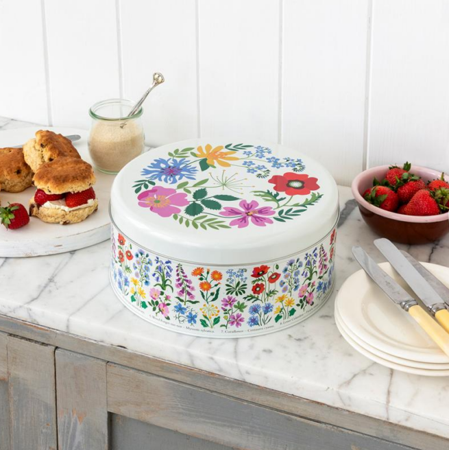 Rex London Tin - Cake Tin Wild Flowers - Image 3