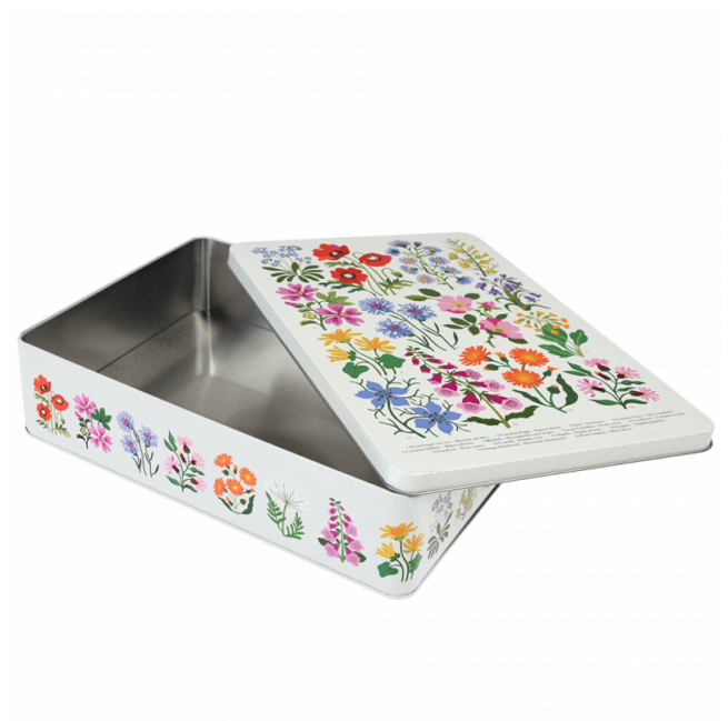 Rex London Tin - Biscuit Tin Wild Flowers - Image 2