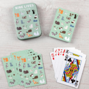 Rex London Playing Cards in a Tin - Nine Lives - Image 2