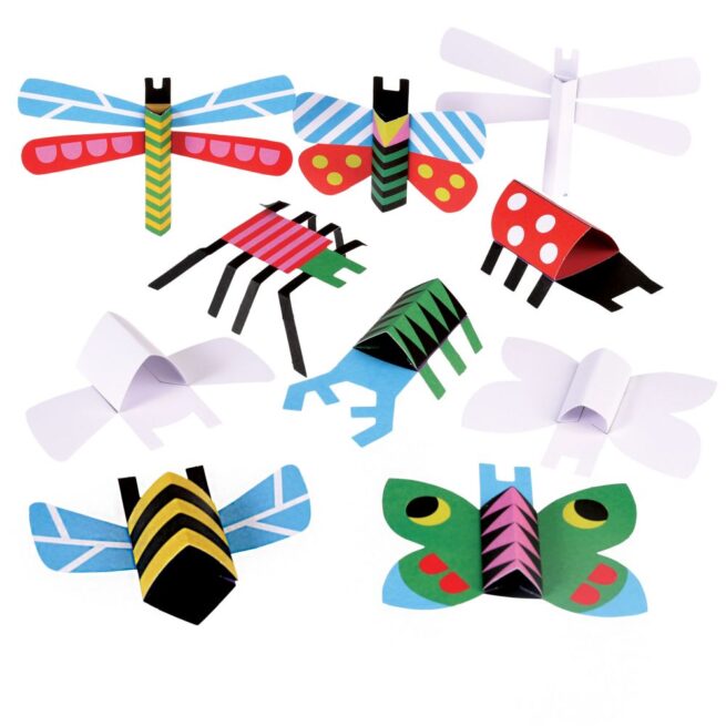 Rex London Cardboard Make Your Own Bugs - Image 3