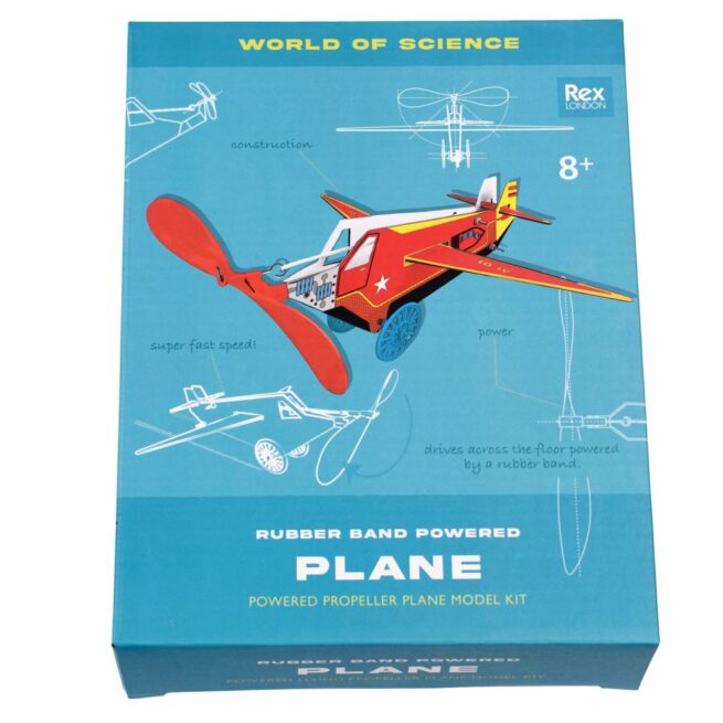 Rex London Make Your Own Rubber Band Powered Plane - Image 2