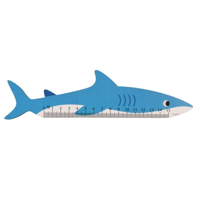 Rex London Wooden Ruler Shark - Image 2
