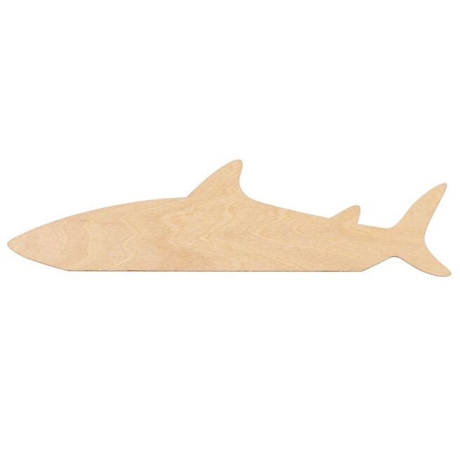 Rex London Wooden Ruler Shark - Image 3
