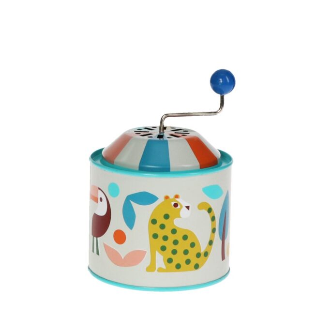 Rex London Winding Tin Music Box - Wild Wonders - Image 2