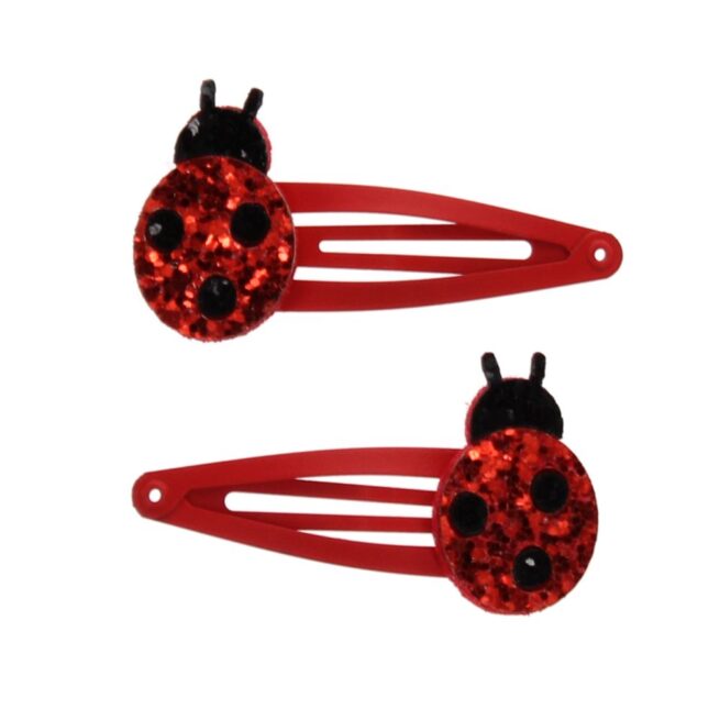 Rex London Hair Clips - Ladybird - Image 2