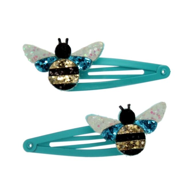 Rex London Hair Clips - Bumblebee - Image 2