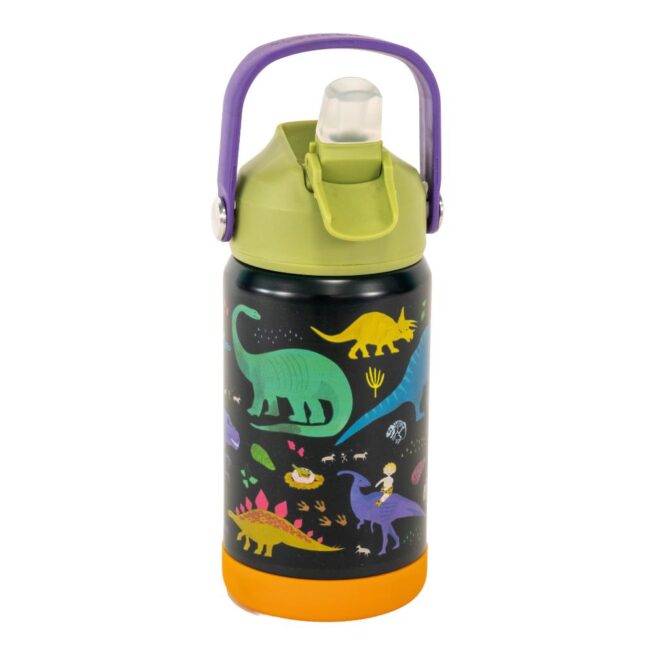 Floss & Rock Stainless Steel Drink Bottle - Dinosaur - Image 2