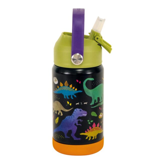 Floss & Rock Stainless Steel Drink Bottle - Dinosaur - Image 3