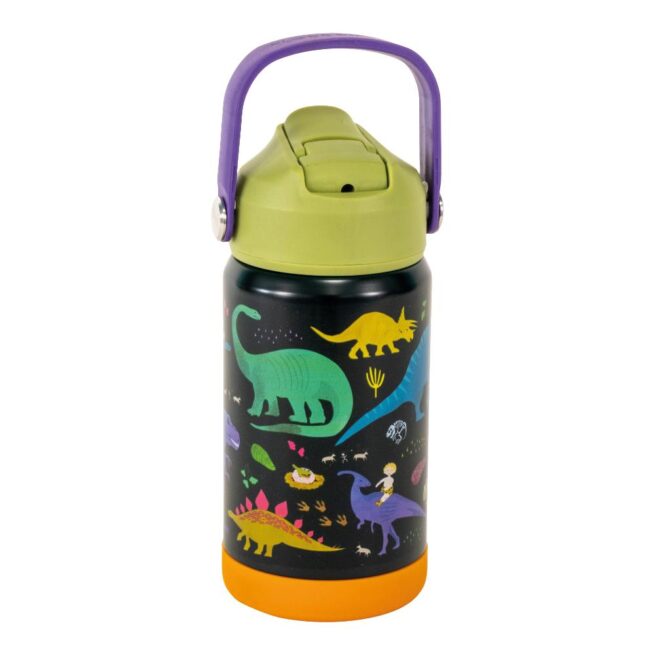 Floss & Rock Stainless Steel Drink Bottle - Dinosaur