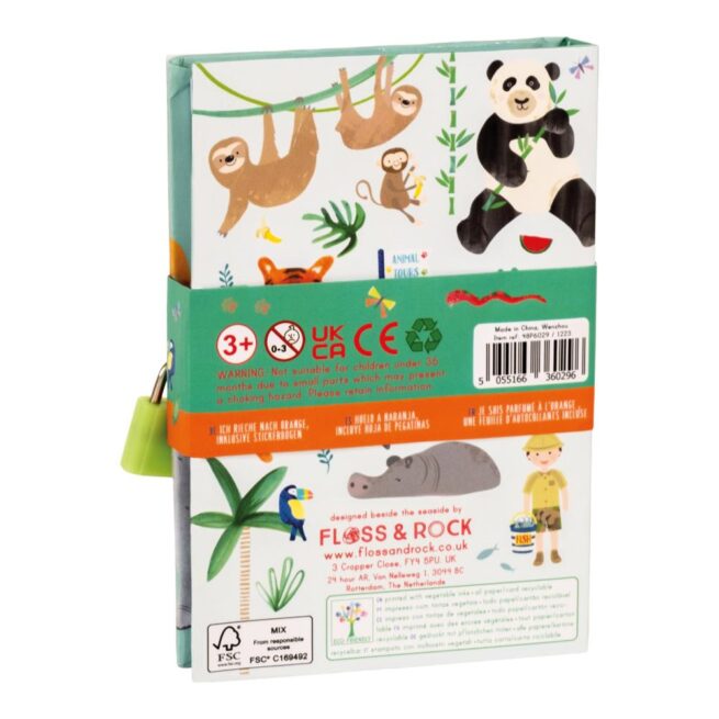 Floss & Rock My Secret Scented Diary - Jungle - Image 4