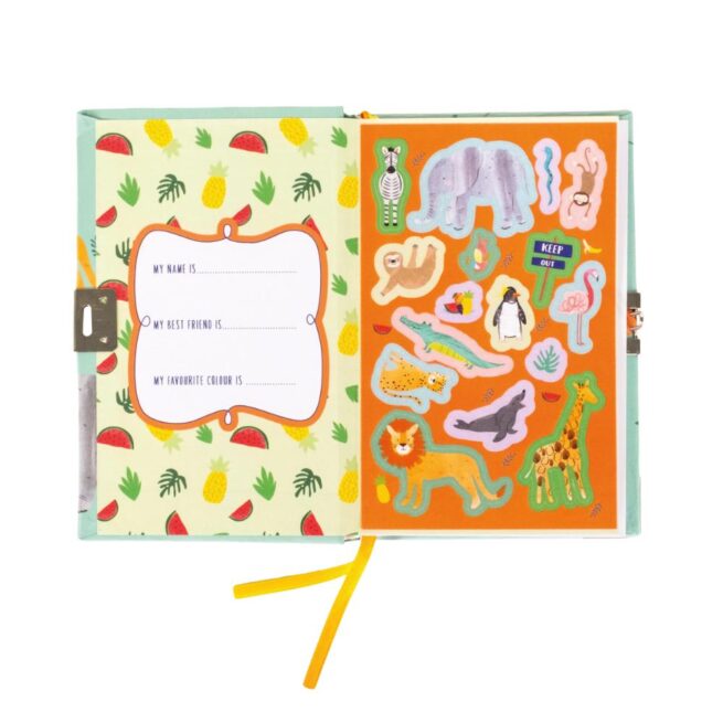 Floss & Rock My Secret Scented Diary - Jungle - Image 2
