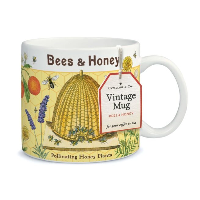 Cavallini Mug - Vintage Bees & Honey