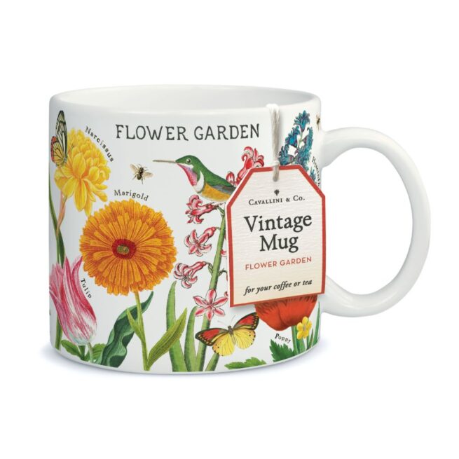 Cavallini Mug - Vintage Flower Garden