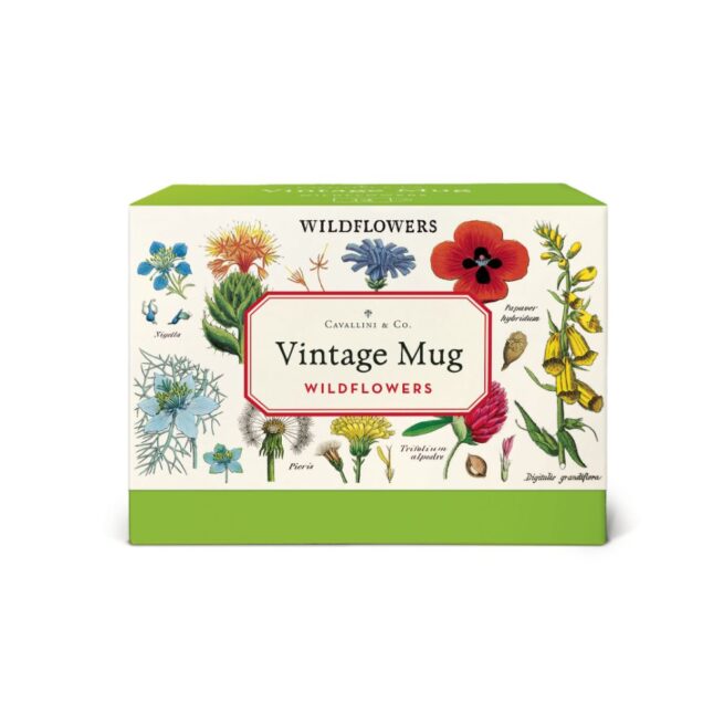 Cavallini Mug - Vintage Wildflowers - Image 2