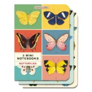 Cavallini Notebook Mini Set - Butterflies
