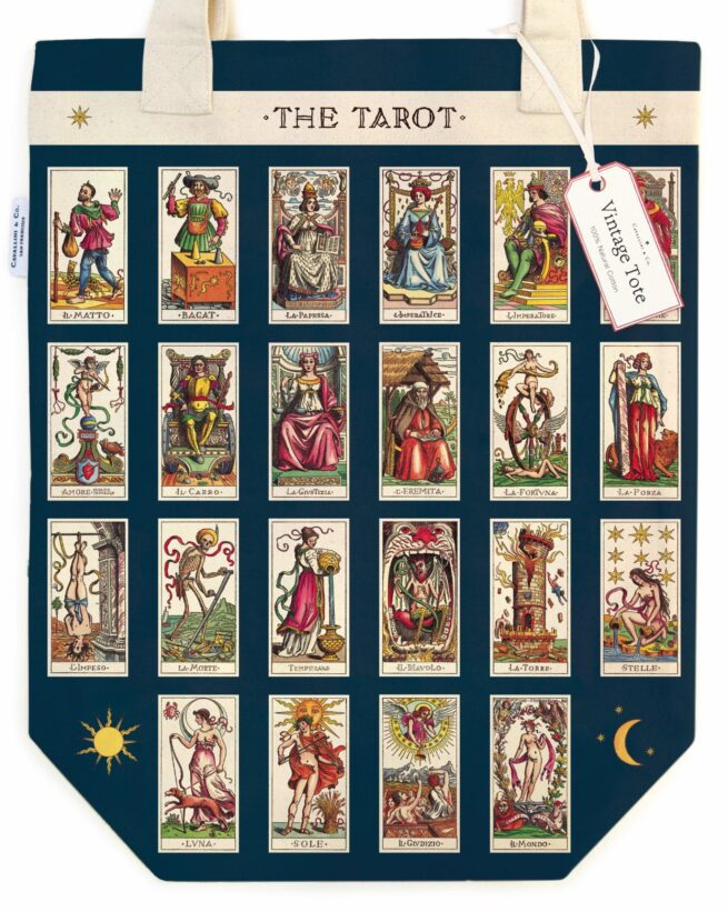 Cavallini Tote Bag - Tarot - Image 2