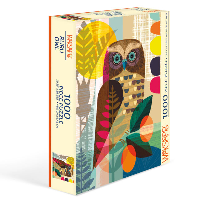 WerkShoppe 1000 Pc Puzzle – Ruru Owl