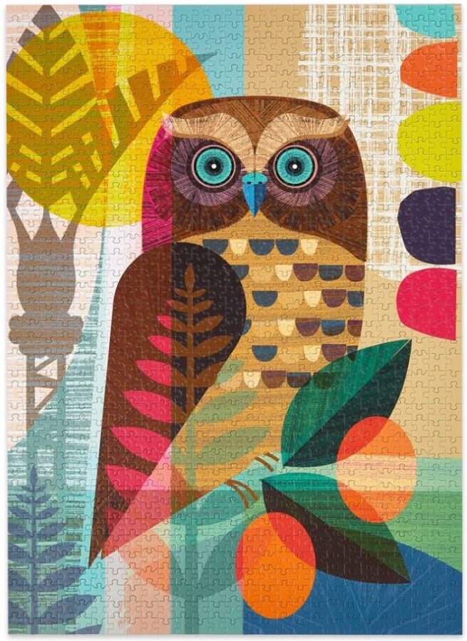 WerkShoppe 1000 Pc Puzzle – Ruru Owl - Image 3