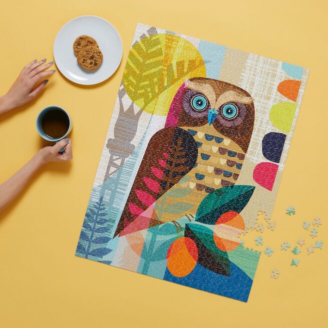 WerkShoppe 1000 Pc Puzzle – Ruru Owl - Image 4