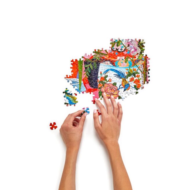 WerkShoppe 1000 Pc Puzzle – Tropical Vases - Image 4