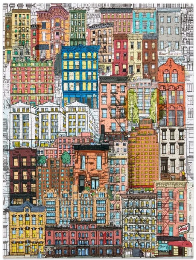 WerkShoppe 500 Pc Puzzle – City Life - Image 4