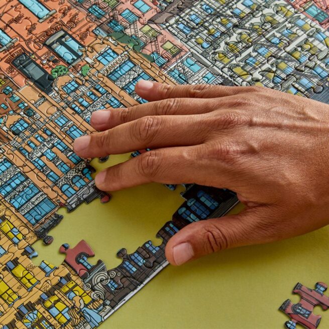 WerkShoppe 500 Pc Puzzle – City Life - Image 5