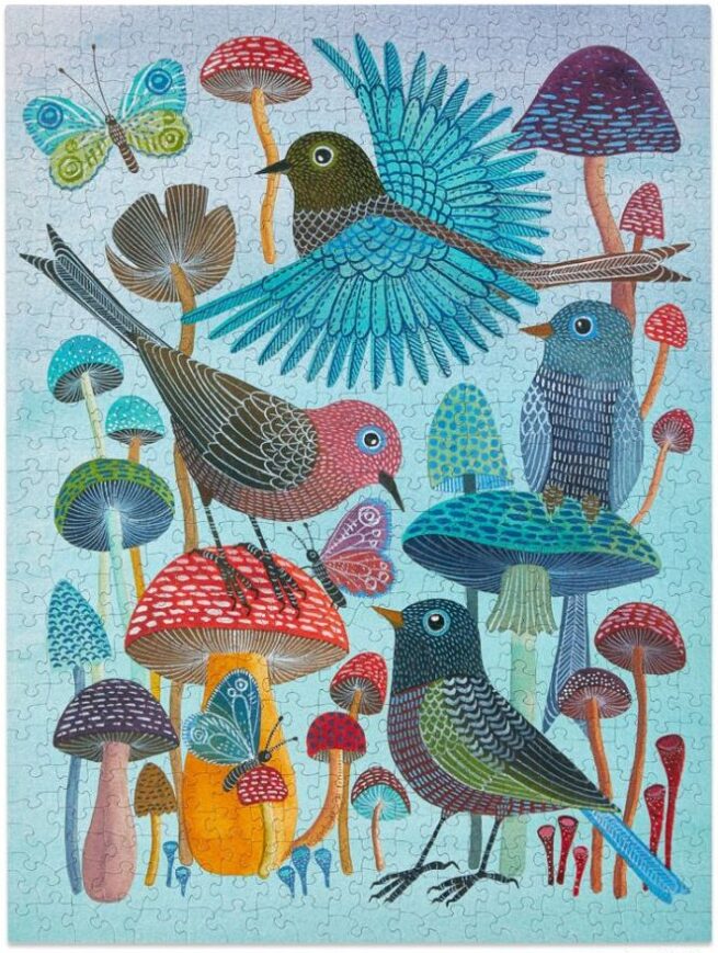 WerkShoppe 500 Pc Puzzle – Mushroom Garden - Image 3