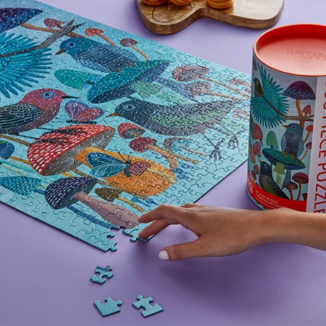 WerkShoppe 500 Pc Puzzle – Mushroom Garden - Image 5