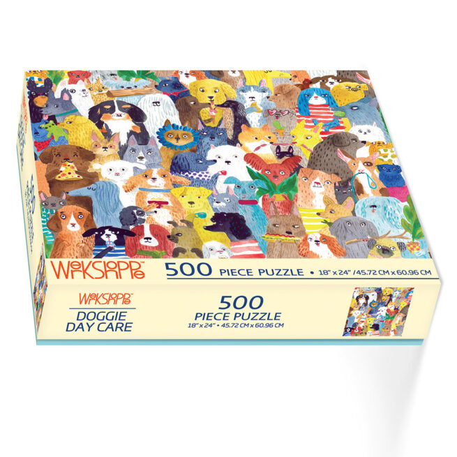 WerkShoppe 500 Pc Puzzle – Doggy Day Care